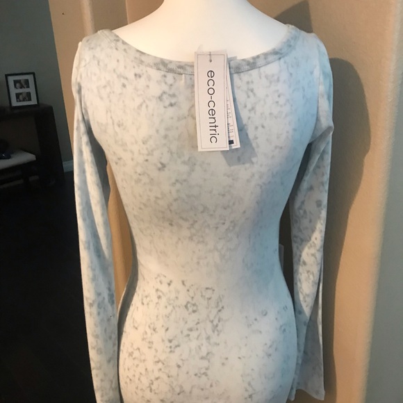 Designer long sleeved organic cotton top - Picture 2 of 2